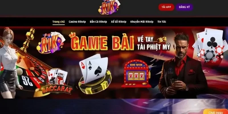 RIKVIP - Thiên Đường Giải Trí Đẳng Cấp Số 1 Châu Á 1 rikvip